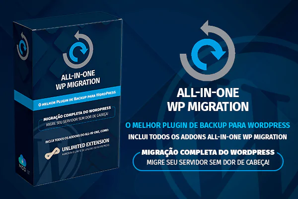 Como fazer backup de Site WordPress SEM ERROS com All in One WP Migration