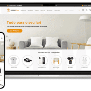 Site Pronto para Loja e Catálogo de Produtos