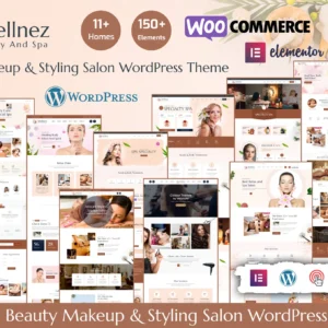 Wellnez — Tema WordPress de bem-estar e spa de beleza