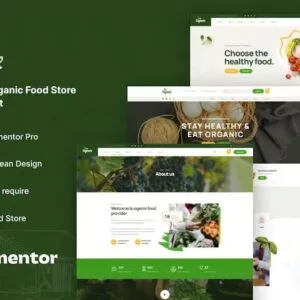 Ogenix - Tema WordPress para Loja de Alimentos Orgânicos